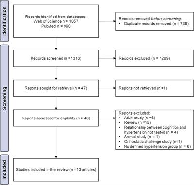 Knowledge gaps and future directions in cognitive functions in children and adolescents with primary arterial hypertension: A systematic review